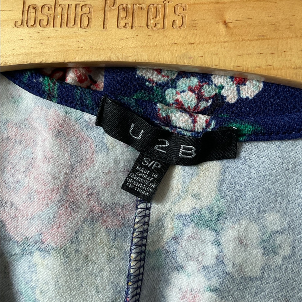 Floral🩵Mini Dress U2B - Picture 3 of 4